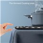 TOKIT Plaque de Cuisson à Induction Portable - Electrique Ultra-fin, 99 Niveaux de Puissance 2100 W, Xiaomi Home App Contrôle Ma
