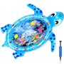 Forme de Tortue Tapis d'Eau Gonflable pour Bébé