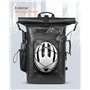 Inateck Sac à Dos Vélo Étanche Grande Capacité pour Bicyclette Randonnée Alpinisme Montagne Sport Camping Course, avec Bretelle
