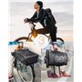 Inateck Sac à Dos Vélo Étanche Grande Capacité pour Bicyclette Randonnée Alpinisme Montagne Sport Camping Course, avec Bretelle