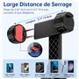 SYNCWIRE Adaptateur Trepied Smartphone, Support Telephone pour Trepied avec 2 Sabots Froids, Base Combinée avec Vis 1/4" et Supp