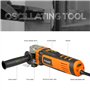 Yunirvana Outil Oscillant 400W Multifonction Oscillant, 6 Vitesses Variables 15000-22000RPM, Angle Oscillant: 4 °,28 Accessoires