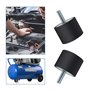 Create idea Lot de 4 amortisseurs M8 - 40 x 30 mm - Isolateur anti-vibrations - Mâle/femelle - Silencieux - Pour compresseurs d'