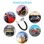 Xinzistar 20CM Gonfleur Pneu d'extension Cordon Adaptateur Schrader de Valve de Pneu Extension de Pompe Voiture Tube d'extension