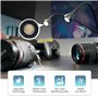 JJC Lampe à Bras Macro, Lampe LED pour Appareil Photo avec Batterie Rechargeable intégrée, CRI95+ 5600K 24000Lux 10 Niveaux de l