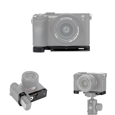 JJC A7CII Poignée Appareil Photo Compartiment de Rangement AirTag Dissimulé Appareil Photo Sony A7CII A7CR