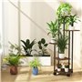 Support Plantes Interieur avec Roues Amovibles