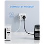 LENCENT Prise USB Secteur Chargeur, Multiprise Murale 6 en 1 avec 2 Sorties AC,1 Type C et 3 USB Multiprise duex Prise Française