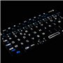 Rii Mini Clavier Wireless (AZERTY) français USB 2.4 GHz + Bluetooth, Ergonomique sans Fil avec Touchpad - Pour Smart TV, mini PC