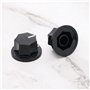 Be In Your Mind 6pcs Boutons Concentriques pour Jazz Bass Compatible avec Alpha Pots Compatible avec Ibanez/ESP Compatible avec