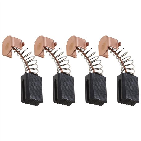 The Lord of the Tools 2 paires de Brosses à Charbon pour Meuleuse d'angle avec Coupure Automatique Compatible avec Black & Decke