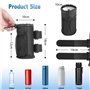 AiQInu Porte Gourde Velo, Porte Gourde Velo sans Vis en Tissu Oxford, Porte-Bidons avec Poche en Filet et Fermeture à Cordon, po