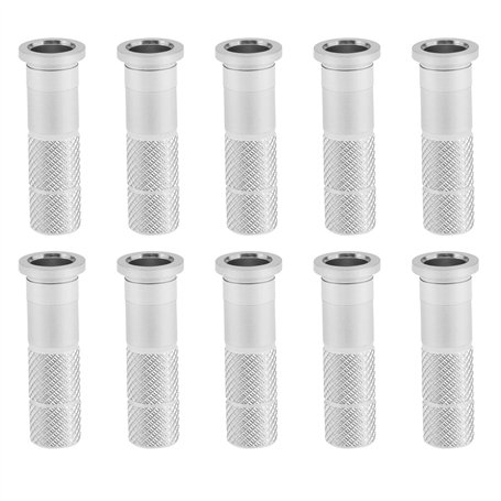 be in your mind 30pcs Base d'insertion de Flèche 6.2mm en Aluminium Base de Tir à l'arc Insère des Remplacements pour Pratique d