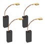 Be In Your Mind Lot de 4pcs Balais de Charbon Remplacement Compatible avec Bosch GWS 7 125 Meuleuse Outils Électriques Balais de