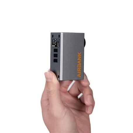 AIRBANK Mini Pompe à vélo avec manomètre