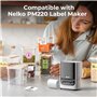 Étiquettes thermiques pour étiqueteuse Nelko PM220 - 50 x 80 mm - Imperméable - Ruban d'étiquettes multi-usages - 1 rouleau de 1