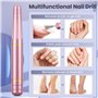 Ponceuse à ongles électrique professionnelle 11 en 1 - Kit de manucure et pédicure électrique professionnelle - 20 000 tr/min - 