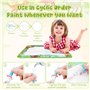 SULOLI Tapis de Dessin à l'Eau 44 * 32cm Jouets de Dessin pour Enfants Jeux de Coloriage