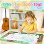 SULOLI Tapis de Dessin à l'Eau 44 * 32cm Jouets de Dessin pour Enfants Jeux de Coloriage