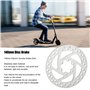 Disque de Frein 140mm 6 Trous Scooter électrique Disque de Frein Dissipation Thermique en Acier Inoxydable avec Vis pour Remplac