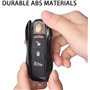 Nicoone Coque de Clé de Voiture,3 Pièces Carbone Couvercle De Clé à Distance,Accessoire Clé de Voiture pour Porsche Cayman/Macan