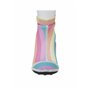 Duukies Chaussettes de bain à rayures pastel pour fille - Chaussettes de plage - Protection UV - Couleur : jaune - Chaussettes :