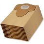 10 Sacs d'aspirateur Parkside - 20 L PNTS 1300 - Coloris Marron 906-05 - Pour aspirateur sec / humide