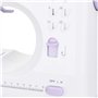 Emerio SEW-121820 Machine à coudre pour enfants et débutants, 12 motifs de points, mini avec pédale, alimentation électrique et
