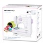 Emerio SEW-121820 Machine à coudre pour enfants et débutants, 12 motifs de points, mini avec pédale, alimentation électrique et