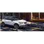 Tapis de Sol pour Opel Crossland-X à partir de 2017 - sur Mesure, antidérapant, Talonnette en Caoutchouc renforcé, Boutons de Fi