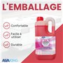 AWAKING Liquide WC Chimique Rinse 2L | Additif Réservoir Eau Propre | Pour Toilettes Chimiques | Parfum Frais | Réduit les Trace