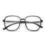kdjsic Cadre de lunettes surdimensionné Anti-lumière bleue pour femmes et hommes lunettes de lunettes optiques carrées monture d