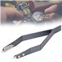 Pince à épiler à ressort de montre, outil de barre à ressort de montre-bracelet de résistance à l'oxydation pour magasin de mont