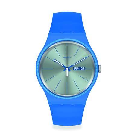 Montre Swatch New Gent SUON714 Blue Rails