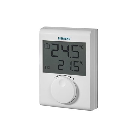 SIEMENS - Thermostat d'ambiance avec afficheur LCD pour système de chauffage RDH100