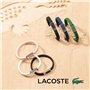 Lacoste Bracelet en Silicone pour Homme Collection LACOSTE.12.12 Embelli avec Motif Petit Piqué - 2040116