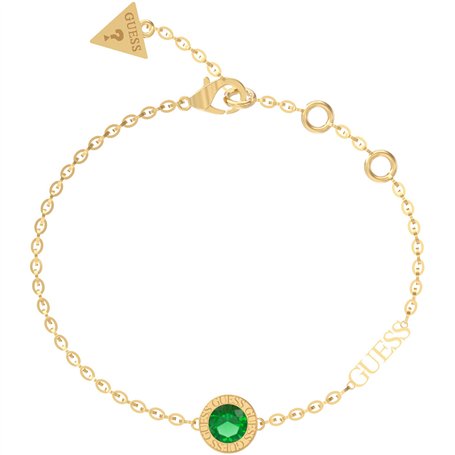 GUESS Bracelet pour femme Vert/doré JUBB02246JWYGEM