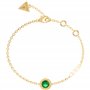 GUESS Bracelet pour femme Vert/doré JUBB02246JWYGEM