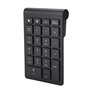 Lazimin Mini Pavé Numérique sans Fil à 22 Touches, Clavier Numérique Rechargeable Bluetooth Ultra-Mince pour Windows/iOS/Android