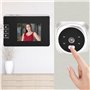 Visiophone Connecté Interphone Vidéo, 1,3 MP Judas Numérique, Caméra avec 3 Pouces LCD Moniteur, Judas de Porte Camera Surveilla