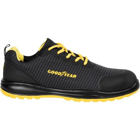 Goodyear Mixte Scarpe Pharo Low Black S3 TG.39 Chaussure de Protection Incendie et de sécurité