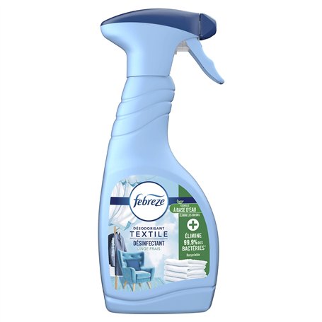 Febreze Linge Frais Spray Désinfectant Désodorisant Textile 500 ml