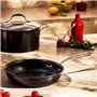 Lagostina Desideria Casserole de fond antiadhésive 24 cm avec revêtement en céramique pour chauffage rapide et cuisson uniforme,