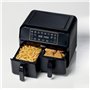 Ariete 4623 Airy Fryer Dual Friteuse à air avec double panier, 1700 W, capacité 8 L, 3 fonctions de cuisson, panneau numérique L