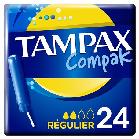 Tampax Compak - 24 Tampons Avec Applicateur