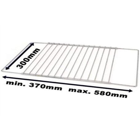 Grille pour four et réfrigérateur réglable Compatible avec Ariston Indesit Smeg Ignis Rex