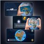 Tecnodidattica - GAIA 25 AR | Globe lumineux interactif avec éléments de réalité augmentée sur des détails du monde naturel et d