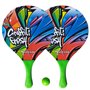 Raquettes de plage en bois raquettes de mer avec balle souple jeux raquette beach tennis plage jardin adulte garçons enfants cou