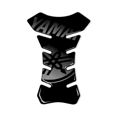 4R Quattroerre.it 18089 Protège-réservoir adhésif 3D pour Moto Yamaha Noir