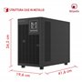 Atlantis A03-OP3002P Pro Onduleur (UPS) Online Double Conversion et Pure sinusoïde avec Une Puissance de 3000VA 2700W, Tour d'af